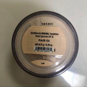 bareMinerals Makeup - Bare Minerals Original SPF 15 Foundation Fair 01 bareMinerals Makeup - Bare Minerals Original SPF 15 Foundation Fair 01